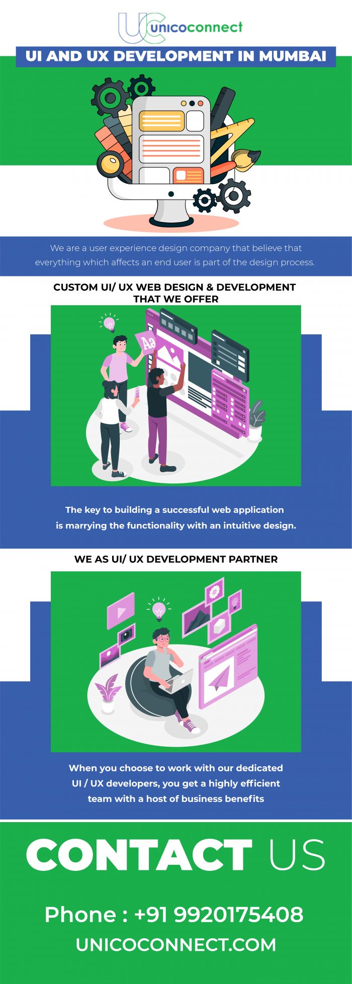 Best UI and UX development company in Mumbai – Unico Connect