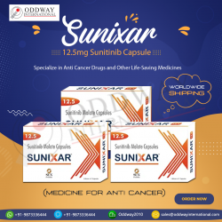 Buy Sunixar 12.5mg Online (Sunitinib Capsules)