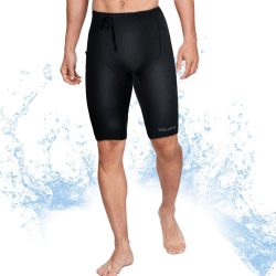 Eleady Men Professional Training Compression Shorts with Pocket