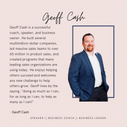 Geoff Cash is a thought leader