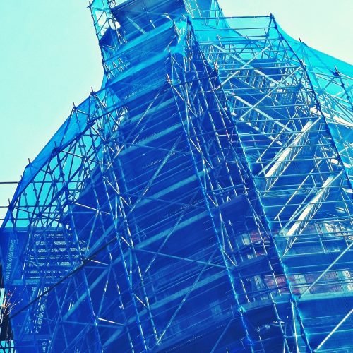 Industrial scaffolding London