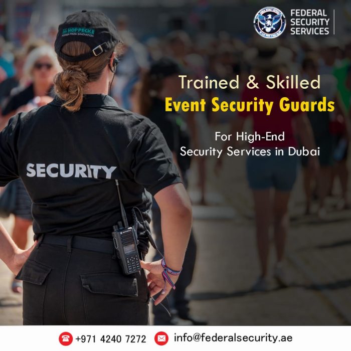 Event Security Services Dubai