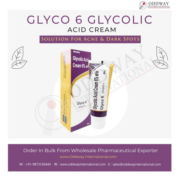 Buy Glyco 6 Glycolic Acid Cream Online At Wholesale Cost