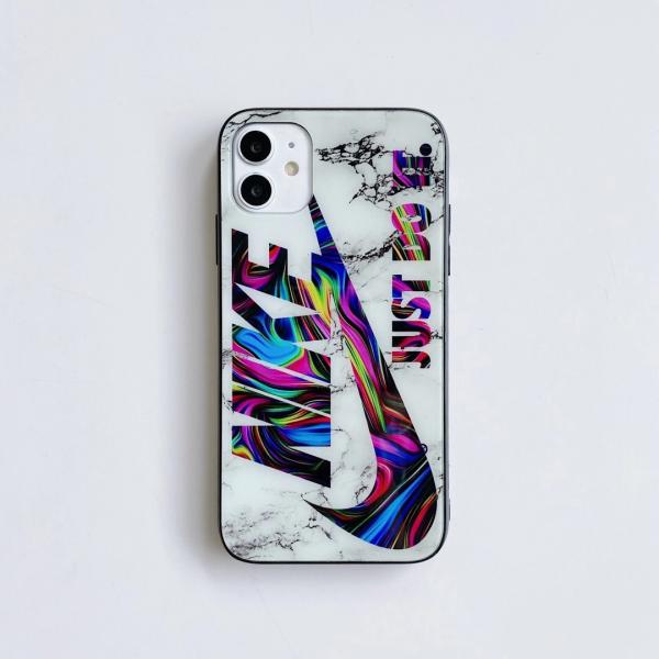 NIKE iPhone 12/12Proガラスケース メンズ ブランド ナイキ アイフォン12Pro Max/12mini携帯カバー