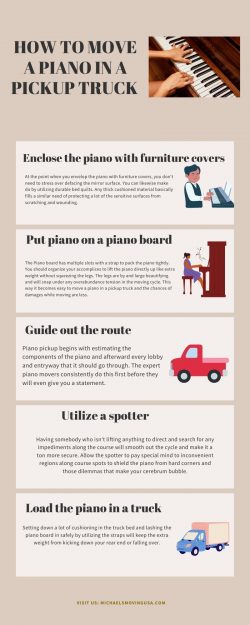 How to Move A Piano in a Pickup Truck