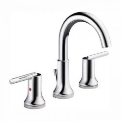 Widespread Bathroom Faucet | 8 Inch Brushed Nickel | Steelless Material