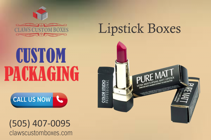 Enhance Your Brand Value with Custom Lipstick Boxes