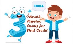 3 Month Payday Loans for Bad Credit