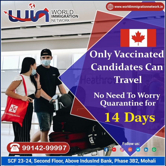 Only Vaccinated Candidates Can Travel