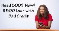 Need 500 Dollar Now? $500 Loan with Bad Credit |GetFastCashUS