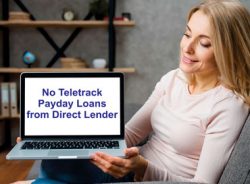 No Teletrack Payday Loans from Direct Lender