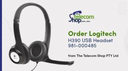Order Logitech H390 USB Headset 981-000485 from The Telecom Shop PTY Ltd