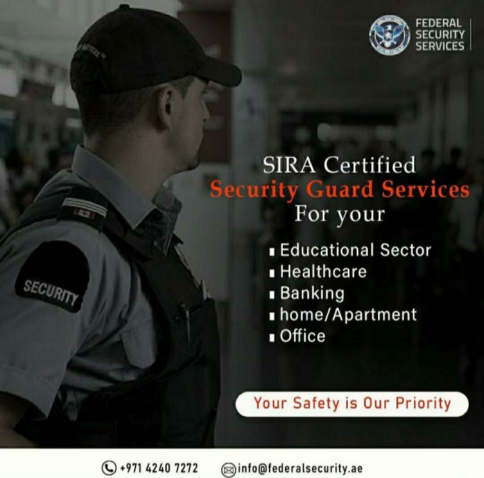 Security Guard Company Dubai
