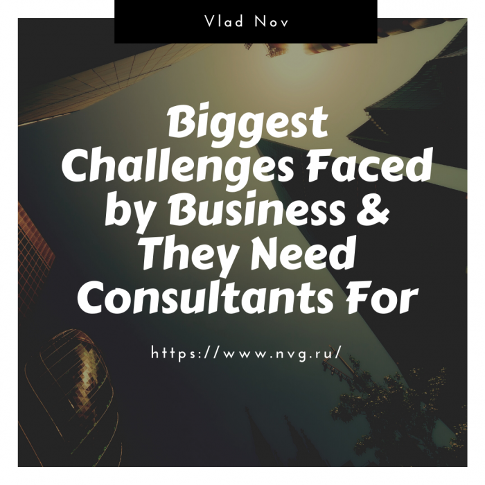 Vlad Nov – Biggest Challenges Faced by Business & They Need Consultants