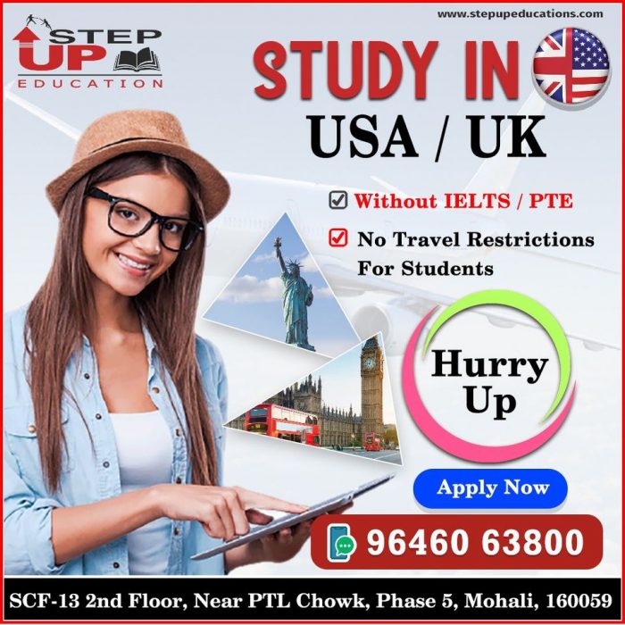 Apply USA/UK Study Visa Without IELTS