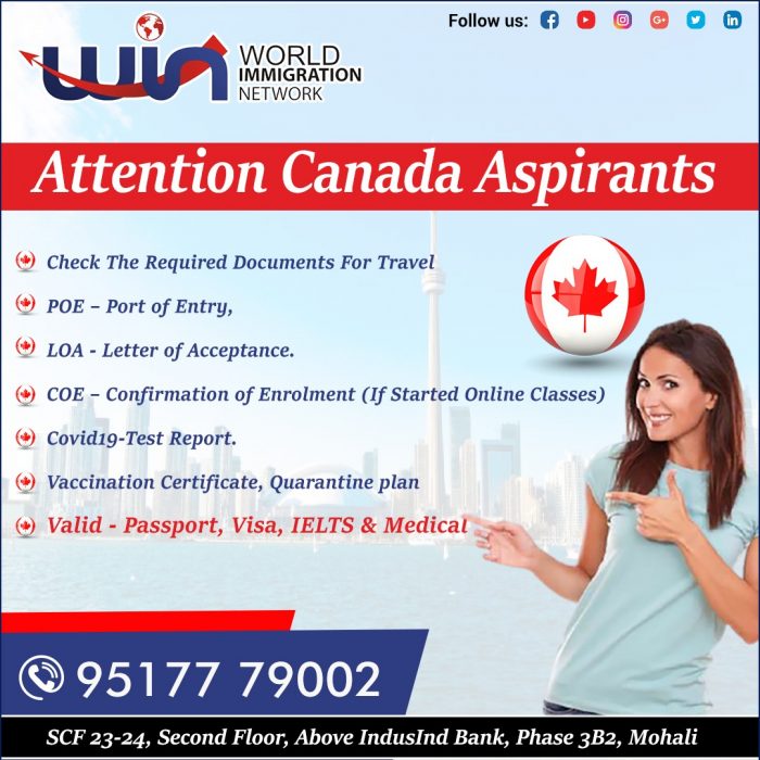 Attention Canada Aspirants