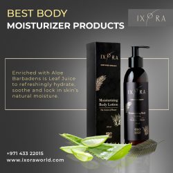 Best Body Moisturizer Products at Online – Ixora World