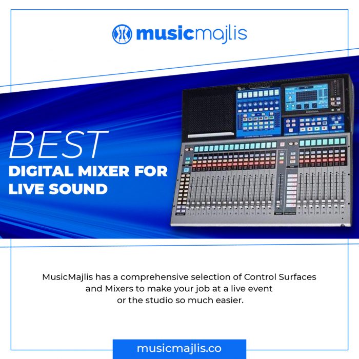 Best digital mixer for live sound – MusicMajlis
