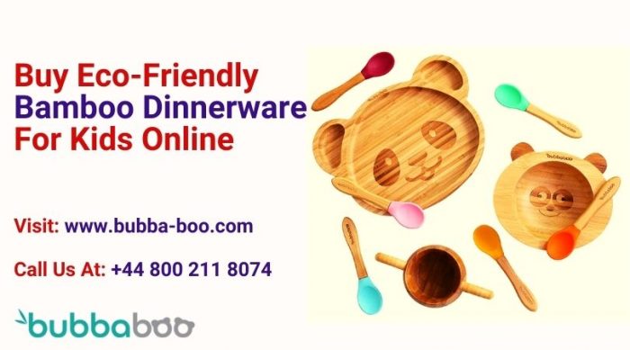 Buy Eco-Friendly Bamboo Dinnerware For Kids Online