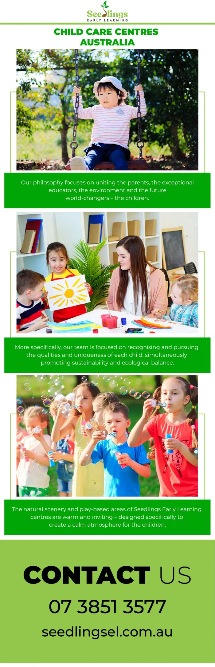 Early Childhood Education – Seedlings Early Learning