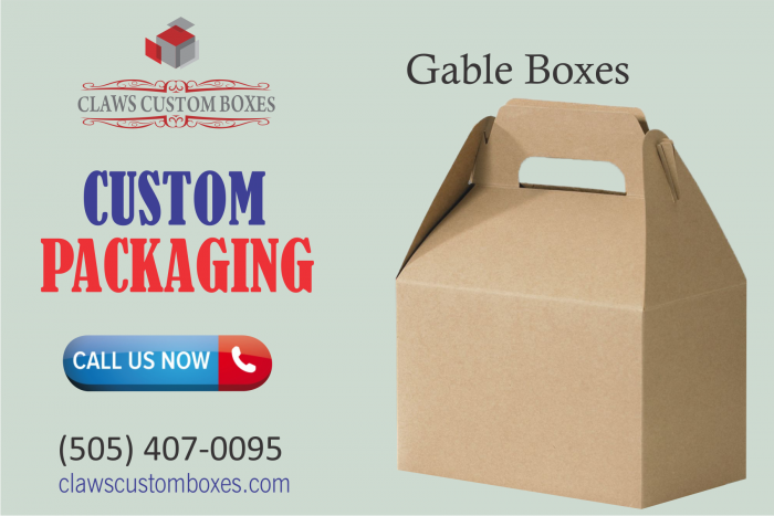 Gable Boxes| Custom Packaging Boxes| Claws Custom Boxes