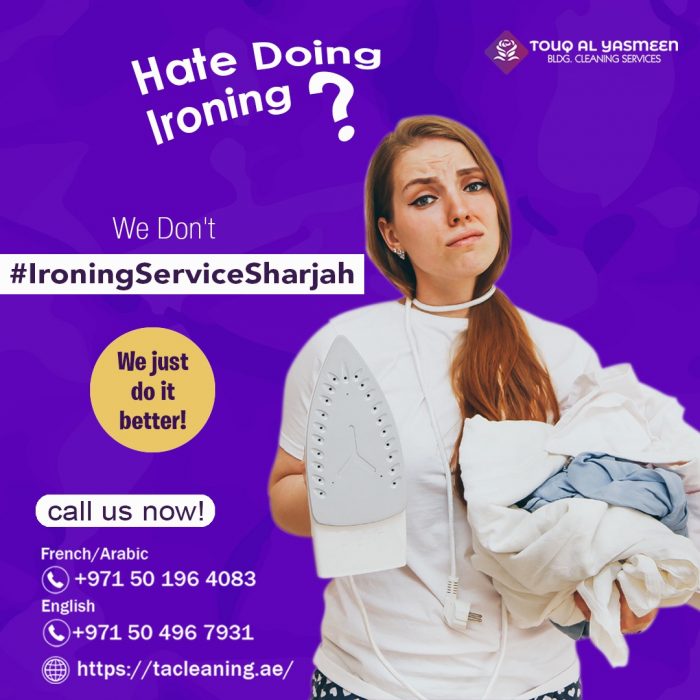 Ironing Service Sharjah | Ironing Service Company UAE