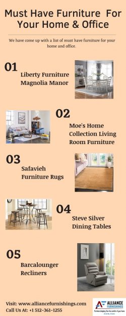 Must Have Furniture For Your Home & Office