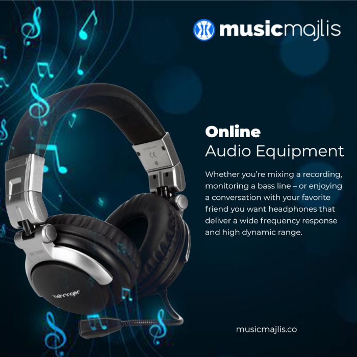 Buy Online Audio Equipment in Dubai – MusicMajlis
