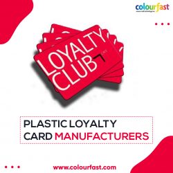 Plastic Loyalty Card Manufacturers