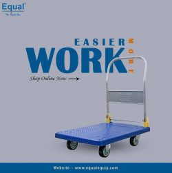 Equal Folding Platform Trolley For Lifting Heavy Weight