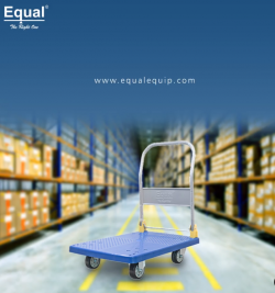 Make your work easy with Equal foldable platform trolley