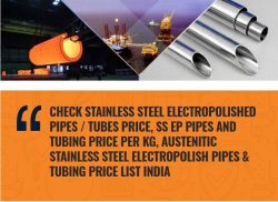 STAINLESS STEEL ELECTROPOLISHED PIPES & TUBES