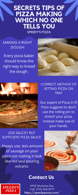 Get Delicious Pizza in El Paso