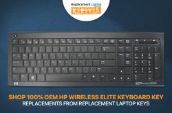 Shop 100% OEM HP Wireless Elite Keyboard Key Replacements from Replacement Laptop Keys