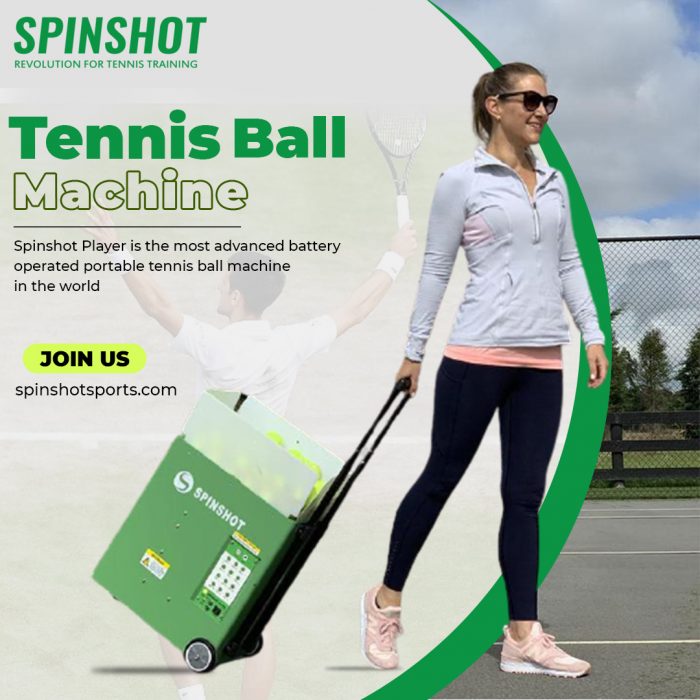 Buy Tennis Ball Machine At SpinshotSports
