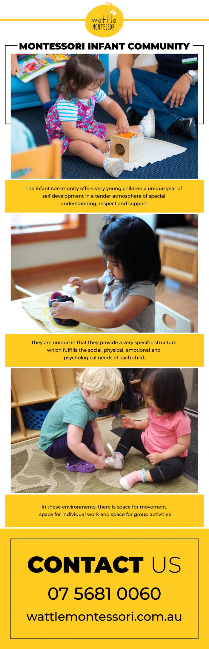 Top Montessori Infant Community – Wattle Montessori