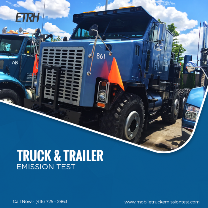 Truck and Trailer Emission Testing Centers in Ontario