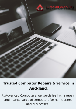 Trusted Computer Repairs & Service in Auckland.