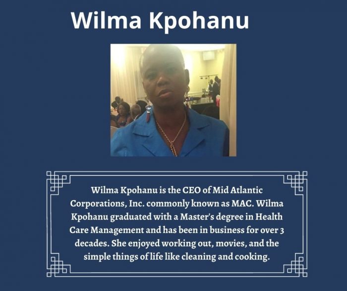 Health Management Specialist| Wilma Kpohanu