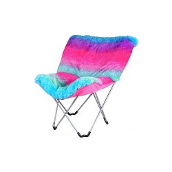 Foldable Colorful Moon Round Lounge Chair https://www.realgroupchina.com/