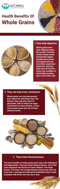 6 Health Benefits of Whole Grains