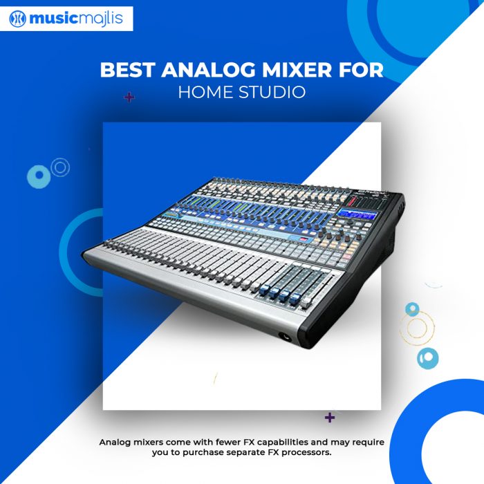Best Analog Mixer for Home Studio – MusicMajlis