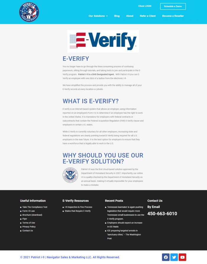 E verify employer agent