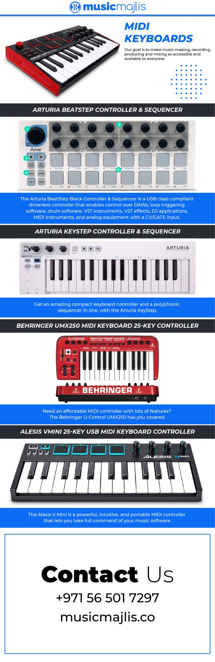 Best MIDI Keyboard at Online – Music Majlis