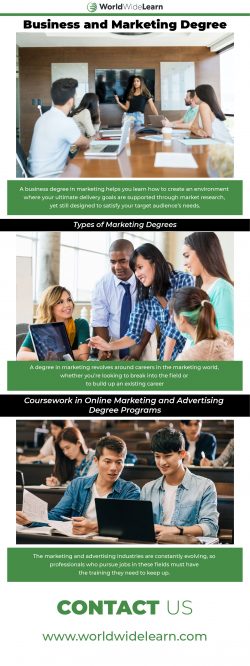 Business and marketing degree – World Wide learn