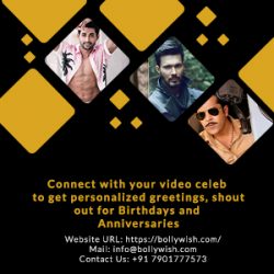 Bollywish offers celebrity shout out