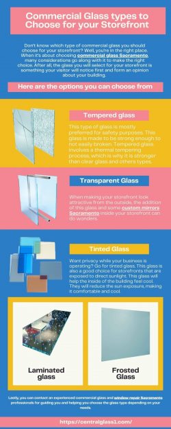 5 Types of Commercial Glass to Consider for Your Storefront