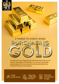 3 Things To Check When Purchasing Gold