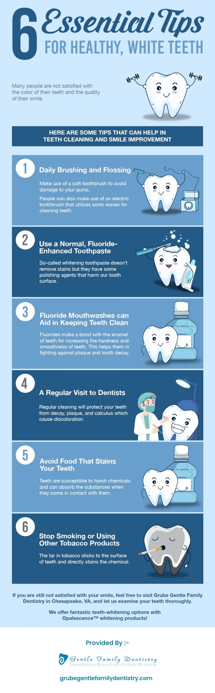 Achieve A Bright Smile with Teeth Whitening Procedure in Chesapeake, VA from Grube Gentle Family ...