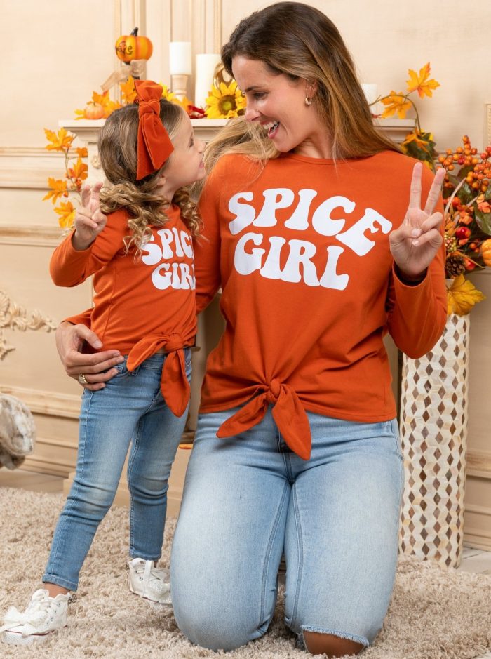 Mia Belle Baby | Mommy and Me “Spice Girl” Top